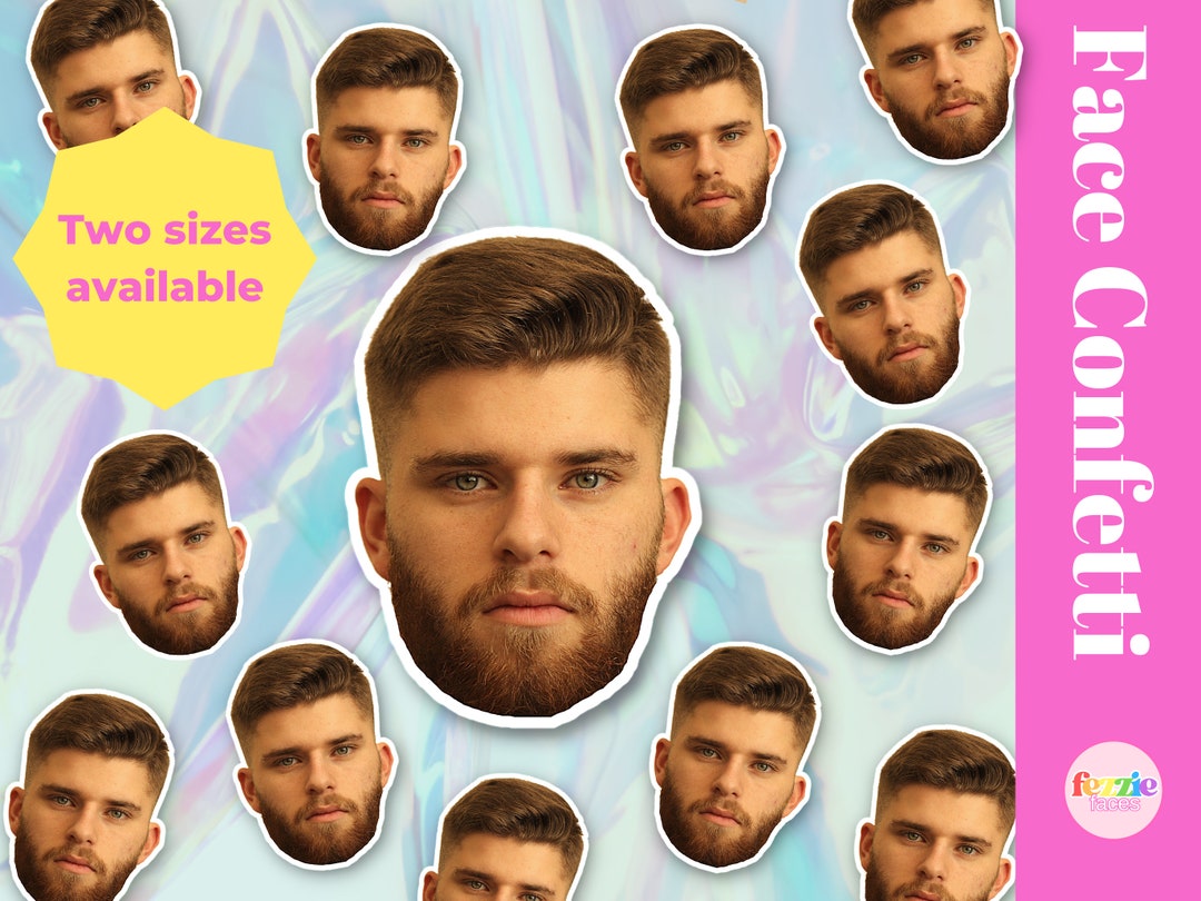 Face Confetti Hens Party Table Decor Hens Party Favours Etsy Australia