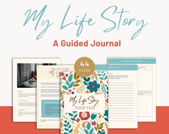 Life Story Journal: Guided Memory & Legacy Prompts (Digital Download)