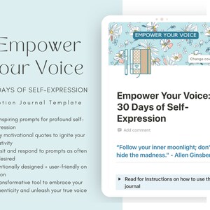 Notion Planner Digitaal Journal Notion Dashboard Mindfulness Journal