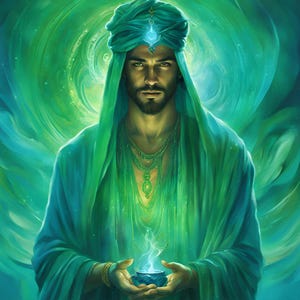 Male Djinn of Water
