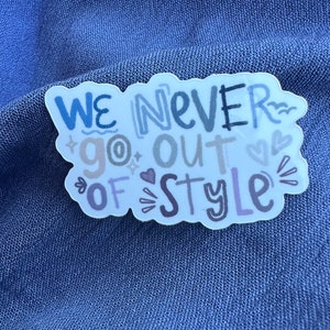 style sticker