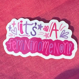 femininomenon sticker