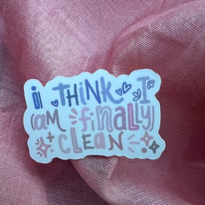 clean sticker