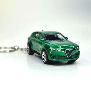 Custom Matchbox Alfa Romeo Tonale Diecast Keyring.