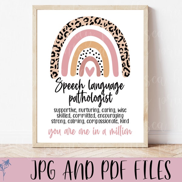 Speech Therapist Etsy