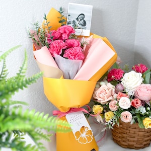 Silk Flower Bouquet 12” – Birthday Gift That Lasts, Artificial Flowers for Home & Celebrations