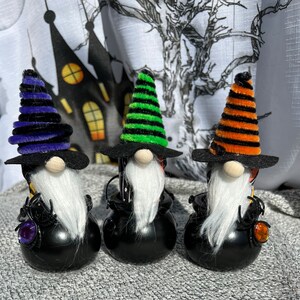Halloween Mini-gnomes (3 pack) - giftables/decor