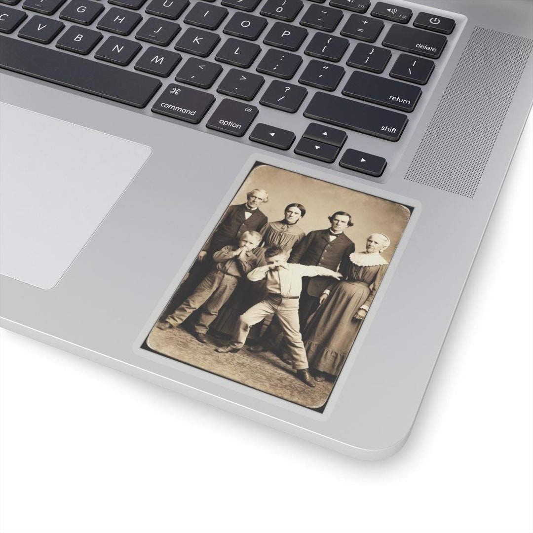 Dab Sticker Dabbing Funny Sticker in an 1800's Family Photo, Dab Sticker Idea ...