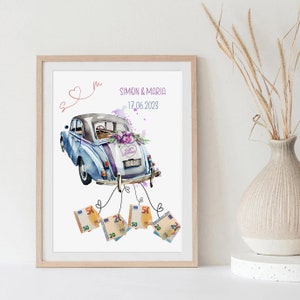 Hochzeitsgeschenk | Geld Geschenk zur Hochzeit | Personalisiertes Hochzeitsgeschenk