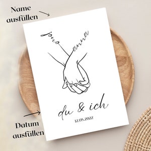 Personalized Poster for Love - Personalized Gift - Last Minute Gift | Design it Yourself