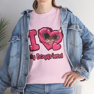 Unisex Heavy Cotton T-Shirt, Ich Herz mein Freund Park Jihoon Shirt, Kpop Fan Geschenk, Wanna One, schwache Heldenklasse