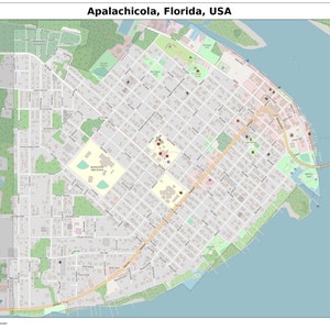 Apalachicola Florida Map With - Il 300x300.5205147686 C4wh