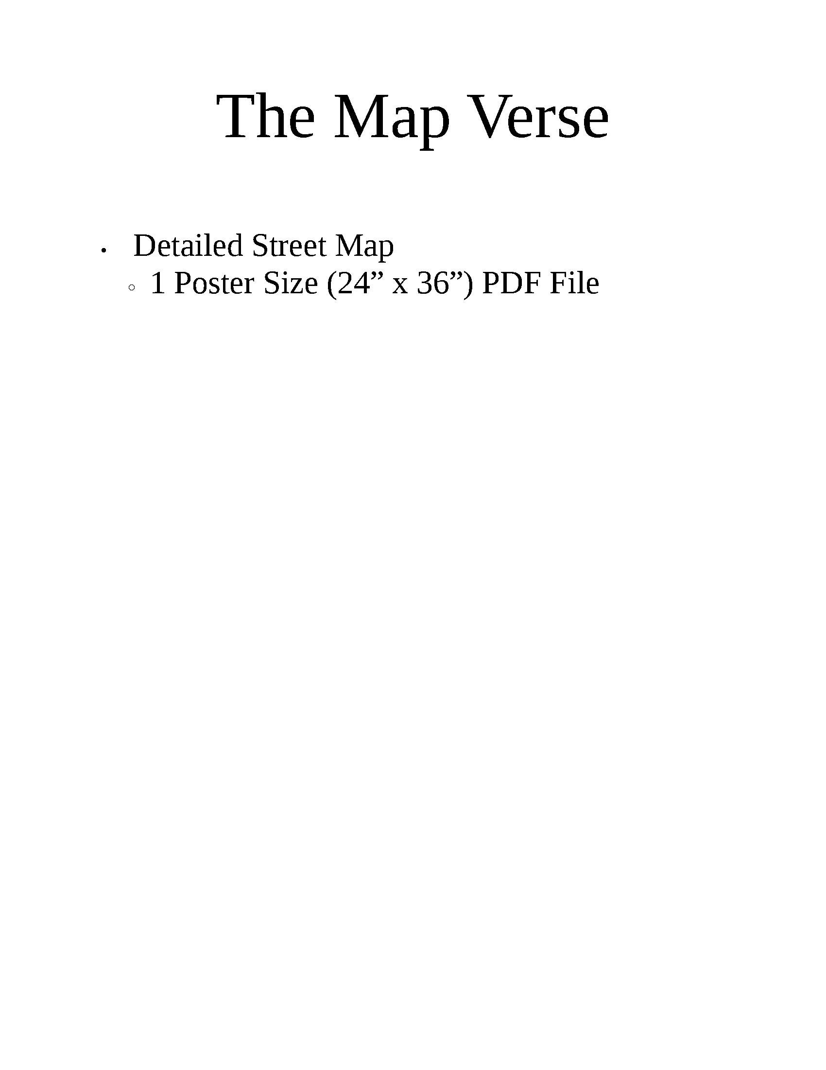 Amagansett, New York Map With STREET LABELS, Digital Print Poster