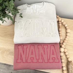 Embroidered Grandma Sweatshirt main image 1