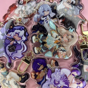Honkai Star Rail: Penacony Keychains