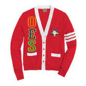OES Cardigan Red color cardigan