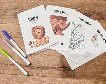 Preschool Bible Quiet Book: Montessori Activity Booklet (Printable)