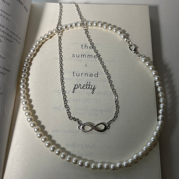 Tsitp belly’s necklaces/belly’s infinity necklace and Susanna’s pearl necklace!