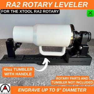 RA2 ROTARY LEVELER V2 - New Revised! XTool Laser Rotary Leveling Life Saver!