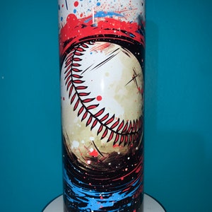 Baseball tumbler
