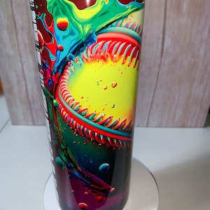 Baseball tumbler