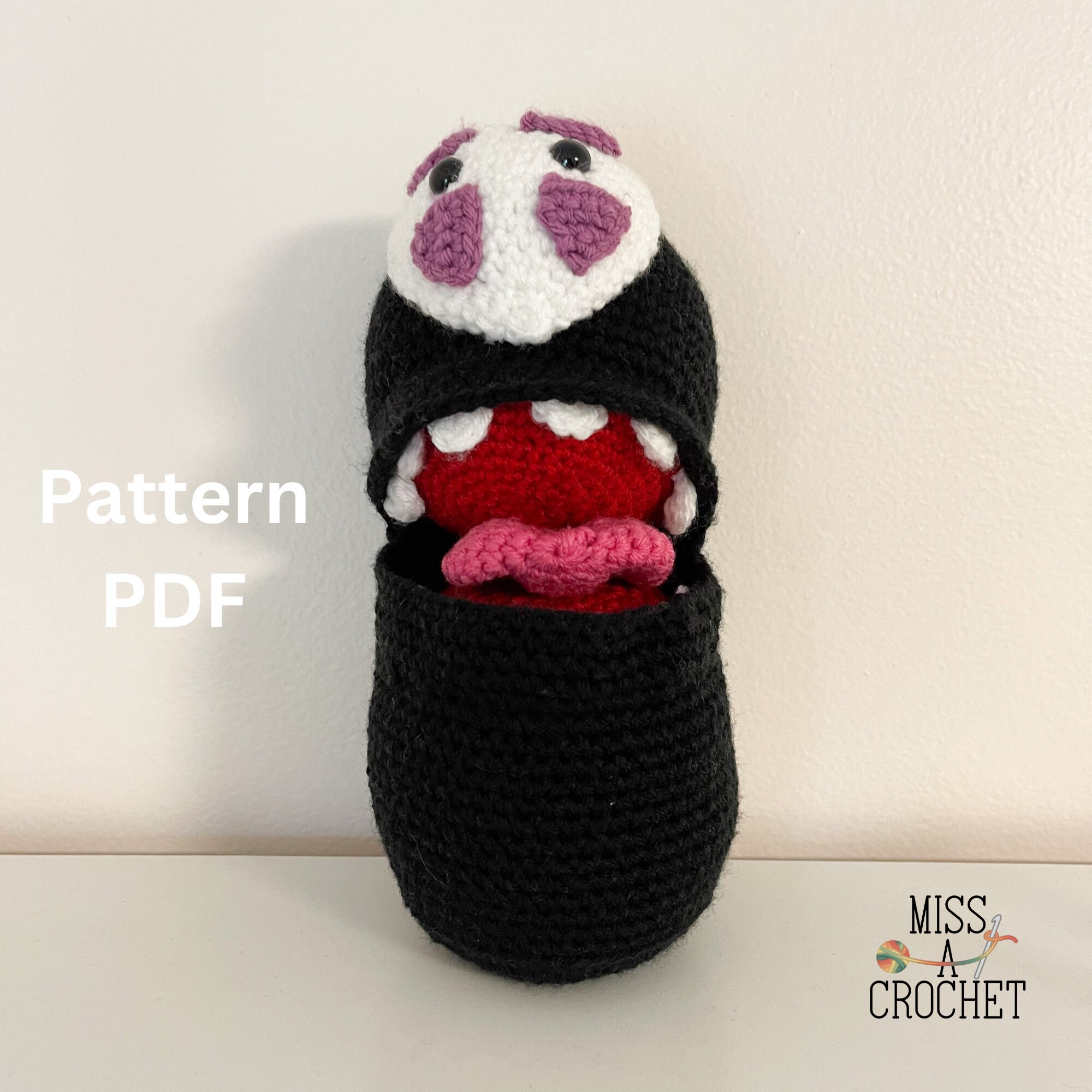 PATTERN No-face Crochet Pattern, Kanoshi, Spirited Away Amigurumi, PDF  Digital Download - Etsy
