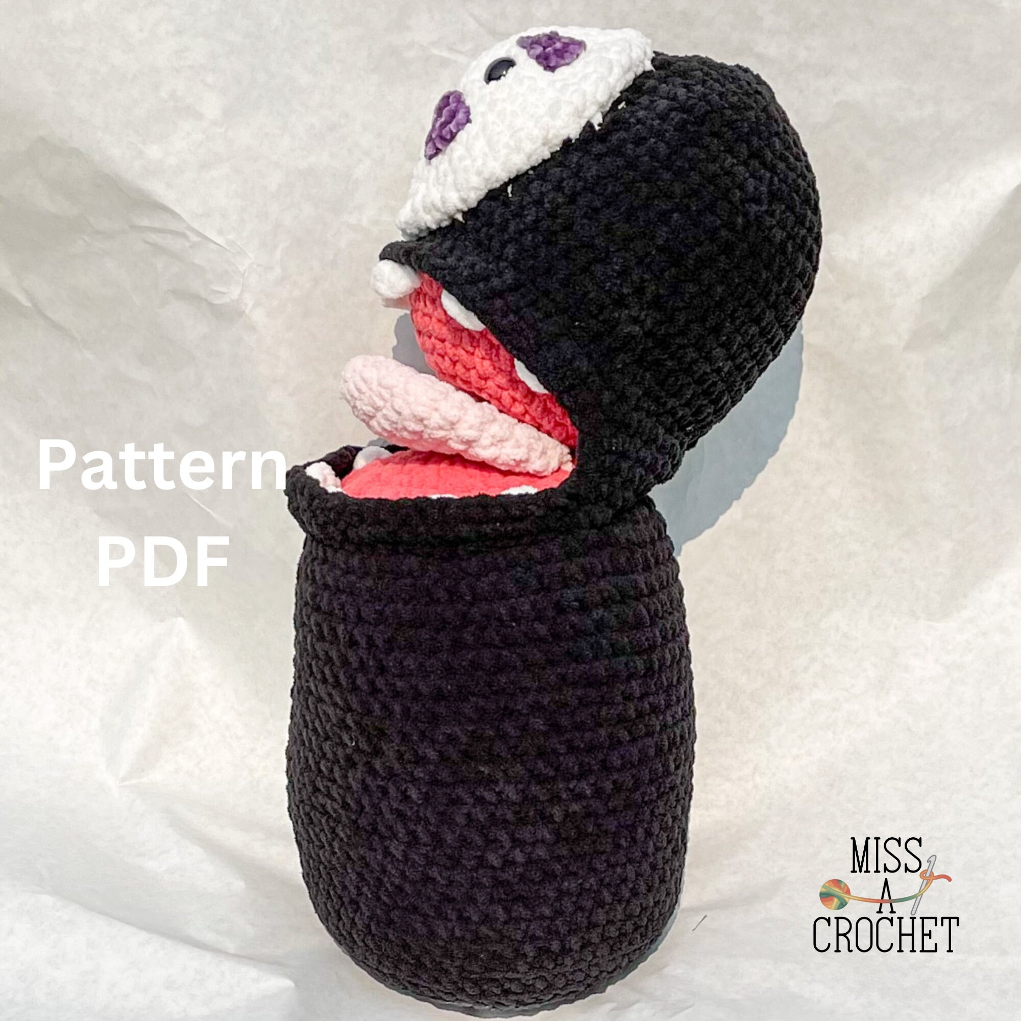 PATTERN No-face Crochet Pattern, Kanoshi, Spirited Away Amigurumi, PDF  Digital Download - Etsy
