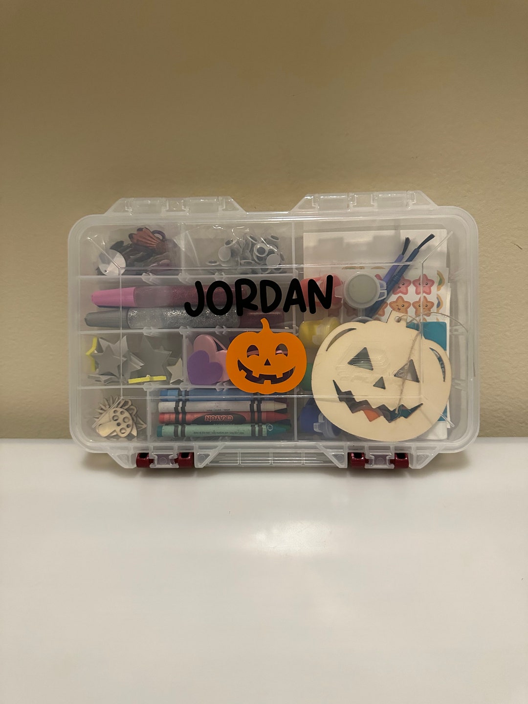 Personalized Art Box Spring Gift for Kids Arts and Crafts Etsy