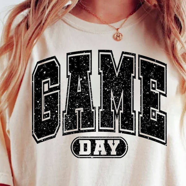 Game Day SVG, Game Day PNG, Game Day Vibes Svg, Game Day Vibes Png, Game Day Varsity Svg, Football Svg, Football Png, Sublimation Designs
