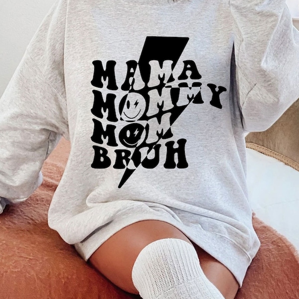 Ma Mama Mom Bruh SVG, Mom PNG, Mommy Design, MAMA cut file, Mama Design, Mom Cut File for Cricut, Mom svg