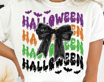 Coquette Halloween Png, Halloween png, Retro Halloween png, Spooky Season, Witch Png, Halloween Shirt Png, Spooky Png, Sublimatie ontwerpen