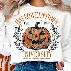 Halloweentown University 1998 PNG, Halloween Png, Spooky Season, Retro Halloween Png, Halloween Pumpkin Png, Fall Png, Sublimation Designs