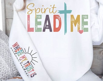 Geist religiös SVG PNG, elegantes Boho christliches Zitat Png, Ärmel-Shirt-Design Png, Glaube Png inspirierende Zitate, sagen Sonnenwellen Png