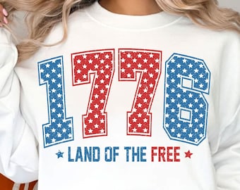 1776 ランド オブ ザ 無料 PNG、1776 Png、独立記念日 PNG、独立記念日 PNG、アメリカ PNG、アメリカ PNG、独立記念日 PNG、昇華デザイン