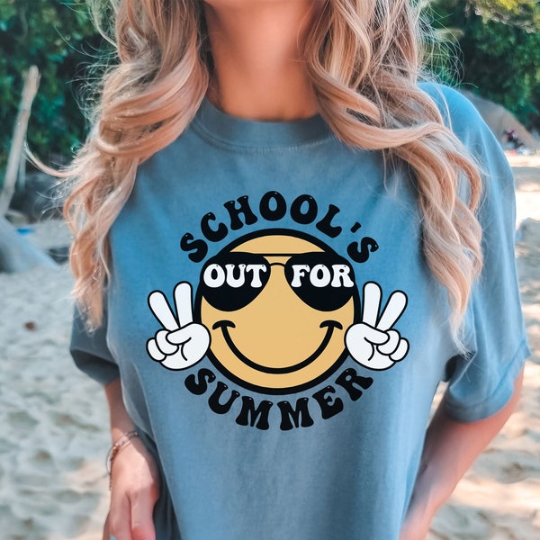 School's Out For Summer svg, Teacher Summer svg, Last Day of School svg, Hello Summer svg, Summer Break svg, Teacher Summer Vacation shirt