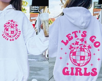 Let's Go Girls SVG PNG, Cowboy Hat Sublimation, Cowgirl PNG, Western Design, Instant Download Files, Svg lets go, Sublimation, Svg cricut