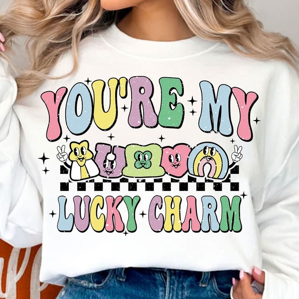 You're My Lucky Charm PNG, Lucky Charm Png, St Patrick's Day Png, Clover Png, Shamrock Png, Png Sublimation Designs, Digital Download