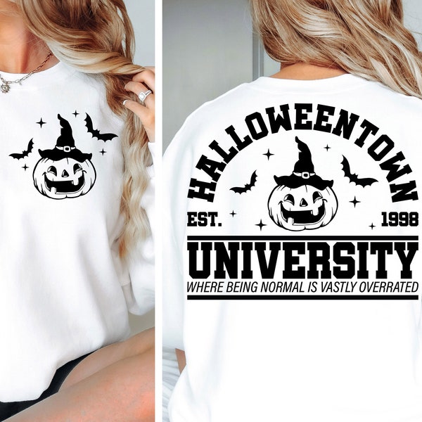 Halloweentown University SVG PNG, Halloween Svg, Halloween Shirt Svg, Spooky Vibes Svg, Fall Svg, Halloween Shirt Svg, Funny Halloween