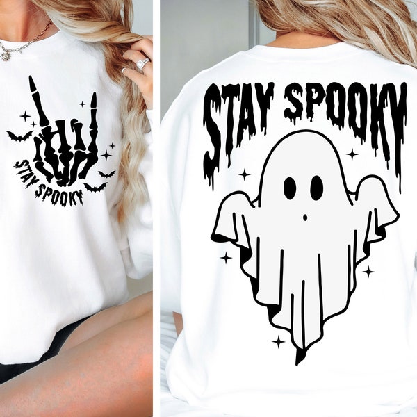 Stay Spooky svg, Skeleton Hand svg, Skeleton svg, Spooky Season svg, Cricut Cut Files, Halloween Shirt SVG, Halloween SVG for Shirts