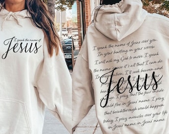 I Speak The Name Of Jesus SVG PNG, Religious Svg, Christian Svg, Jesus Svg, Bible Verses Svg, Faith Svg, Easter Svg, Song Lyrics Svg
