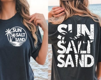 Sun Salt Sand SVG | Sun Salt Sand PNG | Beach Svg | Beach Png | Summer Svg | Summer Png | Summer Vibes | Beach Vibes | Spring Break 2023