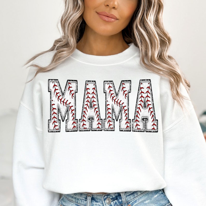 Baseball Mama PNG, MamaPng, Béisbol Png, Baseball Mama, Baseball Mama Shirt Png, Baseball Mama Sublimation Designs, Descarga Digital imagen 2