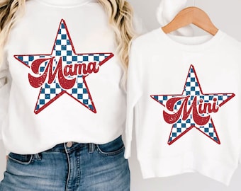 American Mama Mini SVG PNG, Fourth of July Svg, 4th Of July SVG, Mama Mini Svg, Mama Svg, America Svg, Independence Day, Sublimation Designs