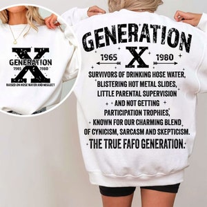 Generation X Png, Gen X Png, Raised On Hose Water And Neglect, Sarcastic Png, Funny Png, Png Designs, Generation Sublimation Designs