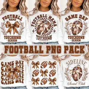 Retro Fußball Bundle Png, Fußballbogen Png, Fußball Mutter Png, Kokett Fußball Png, Spieltag, Herbst Fußball Png, Sport Png, Png Designs