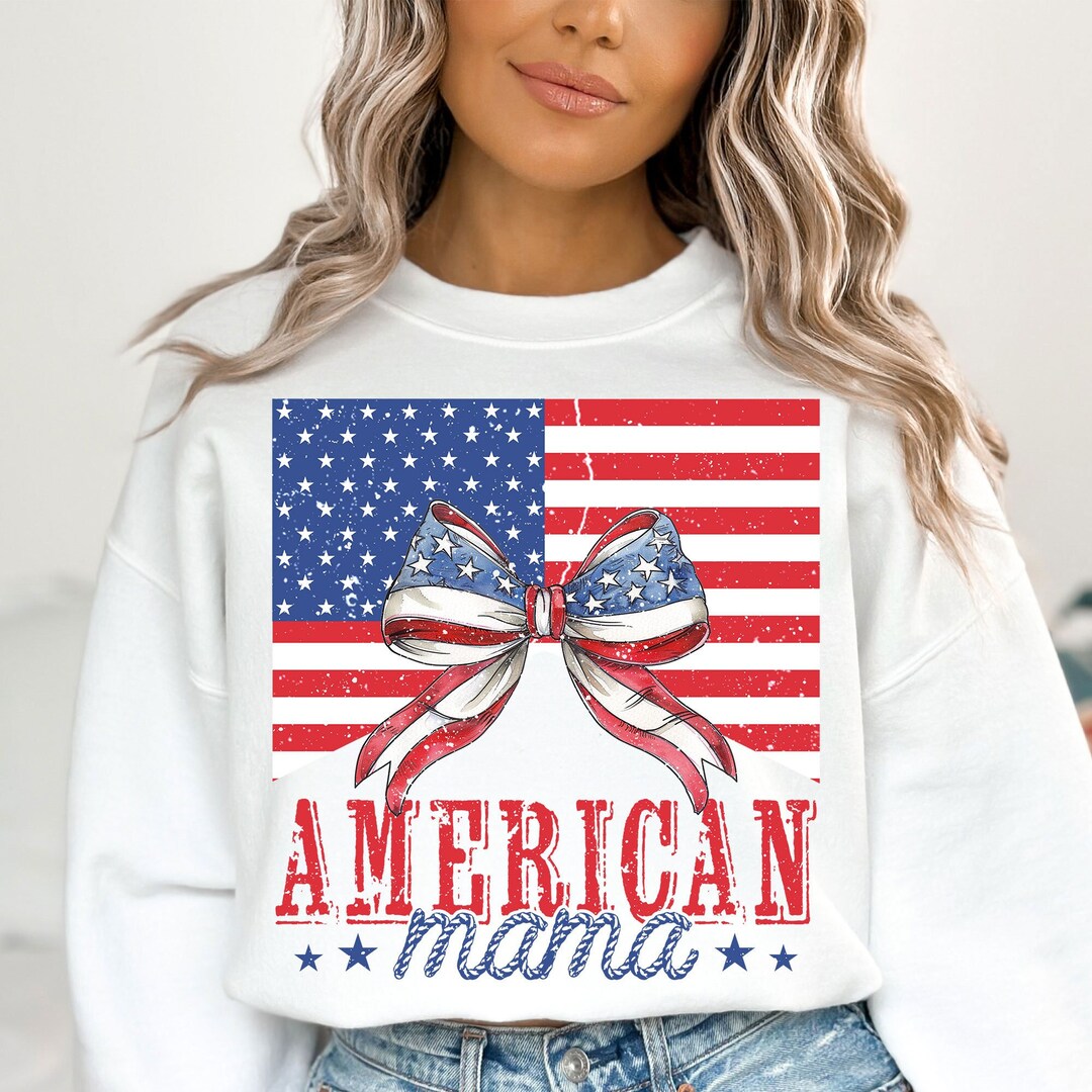 Coquette American Mama PNG, Coquette 4th of July Png, 4th of July Png ...