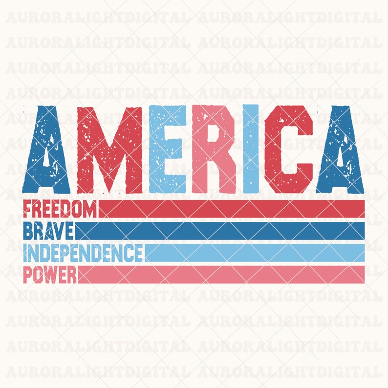 4th of july Svg/Png, America Svg, Retro of 4th july, vintage america png, vintage 4th of July, memorial day svg, Sublimation designs image 8