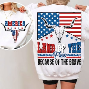 Land van de vrije vanwege de dappere PNG, 4 juli png, onafhankelijkheidsdag, West-Amerika ontwerp, westerse png, sublimaiton ontwerpen