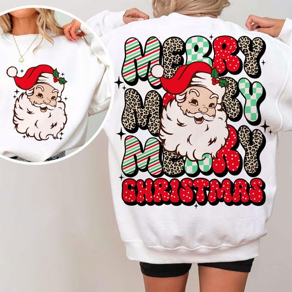 Retro Merry Christmas PNG, Merry Png,Pink Christmas Png, Groovy Christmas, Christmas Png, Santa Claus Png, Christmas Sublimation PNG Designs