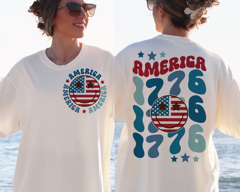 America 1776 Svg, 4 de julho Svg/Png, Vintage America Png, America Svg, USA Svg, Retro 4 de julho, Retro USA Png, Retro America Svg imagem 2